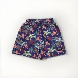 WeSC Men’s Board Shorts Size S Blue/Multicolor Tropical Floral